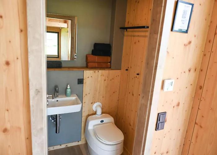 Nyaraló Tiny House Nature 8 Innenlage - Tiny Village Harlesiel