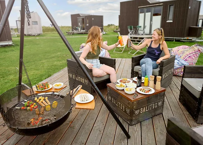 Tiny House Nature 8 Innenlage - Tiny Village Harlesiel * Carolinensiel