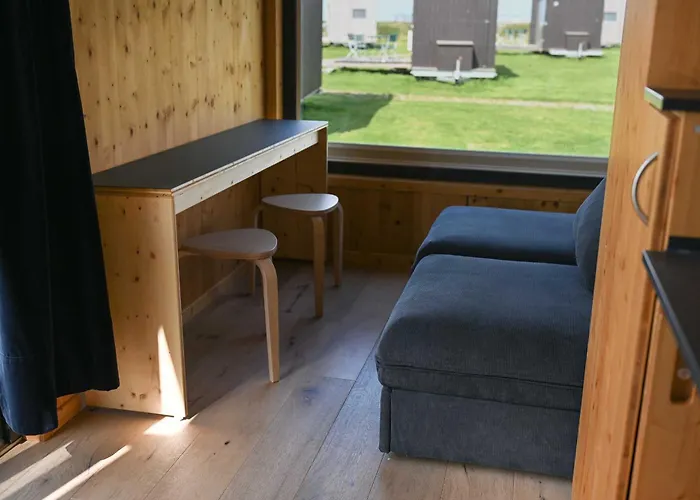 Nyaraló Tiny House Nature 8 Innenlage - Tiny Village Harlesiel *